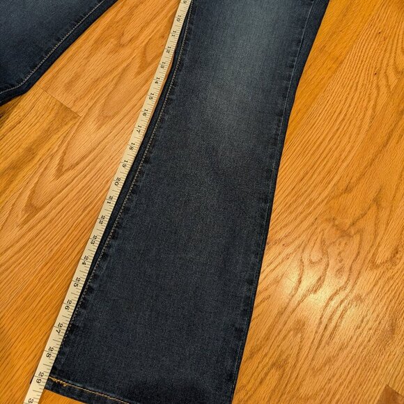 NWT Free People In My Feelings Cropped Bootcut Pull-on Jeans Sz Small Tall - Picture 9 of 10